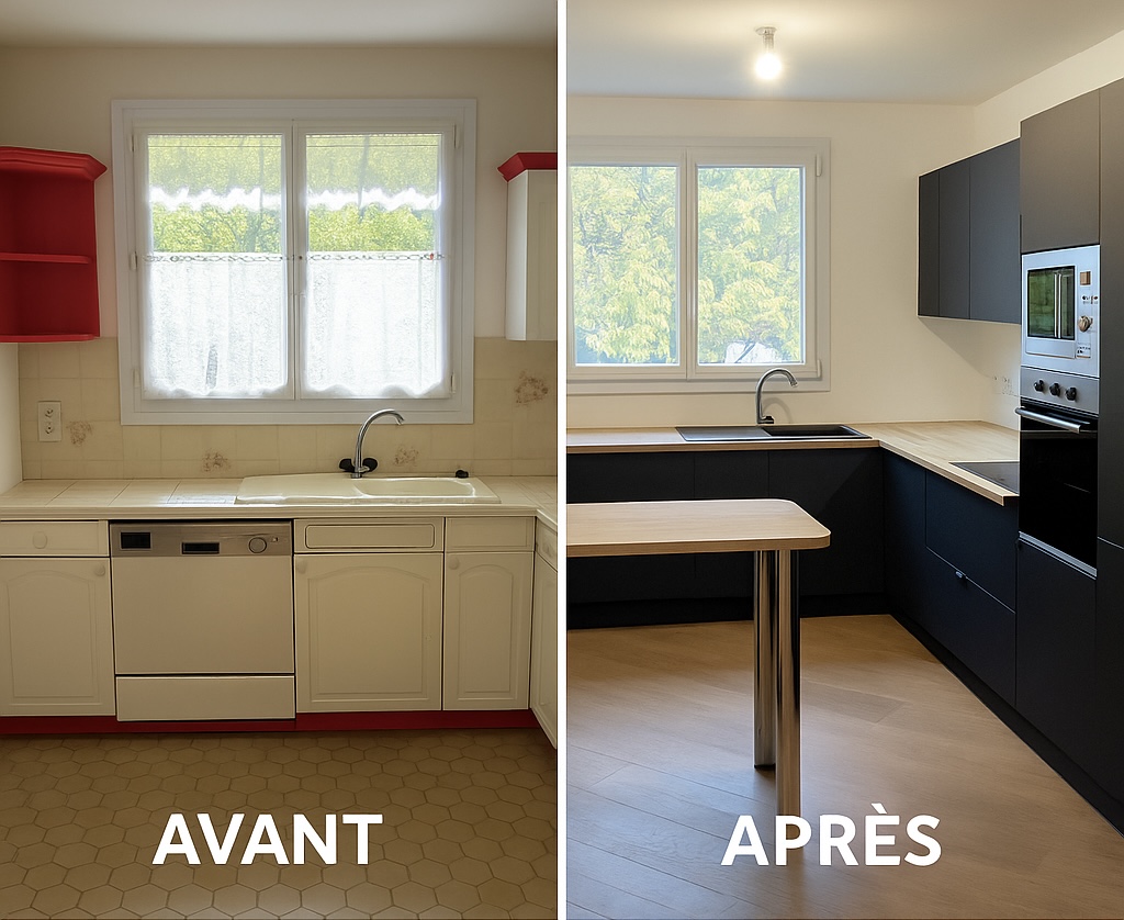 Avant après rénovation BBart Home Design