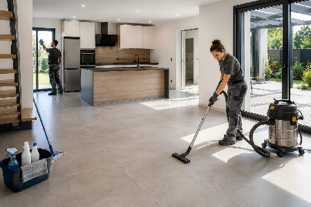 Nettoyage fin de chantier